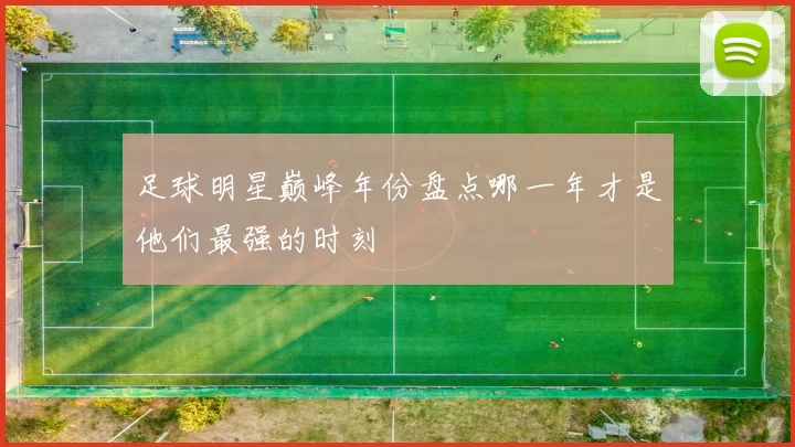 足球明星巅峰年份盘点哪一年才是他们最强的时刻